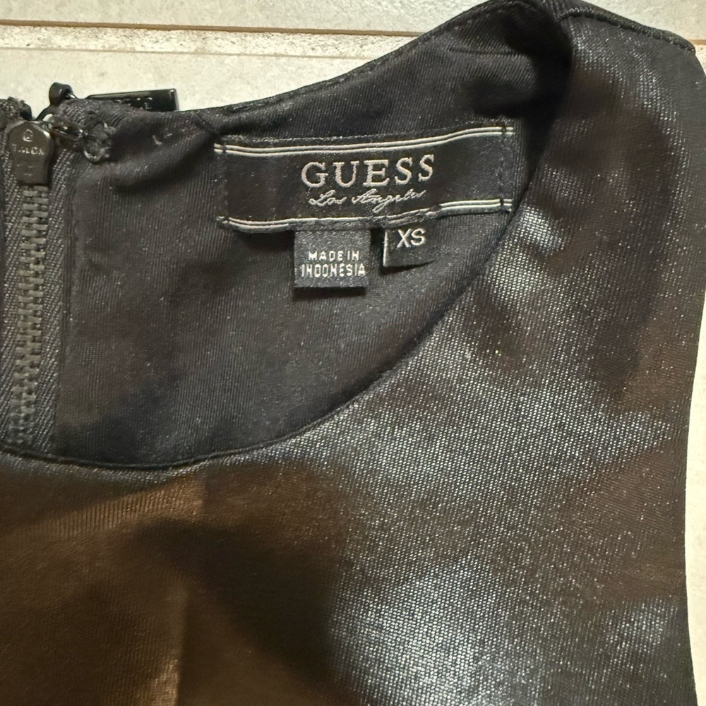 Guess Black Sleeveless Mini Dress - Picture 2 of 3